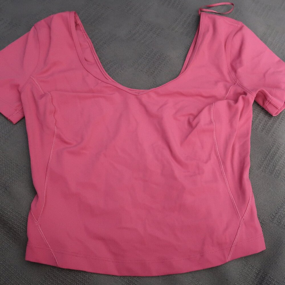 Lululemon Athletica Pink Top